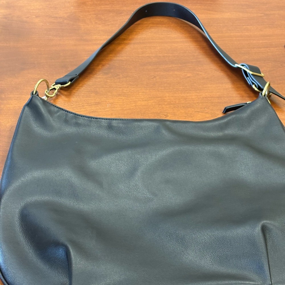 American Eagle Outfitters Black Slouchy Hobo Bag